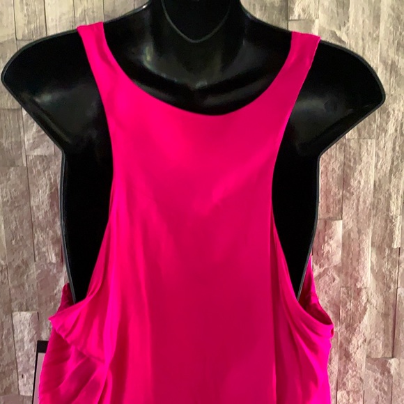 NWT Moon Apparel T-Back dress, raspberry - Picture 6 of 12